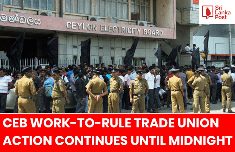 CEB Work-to-Rule Trade Union Action Continues Until Midnight