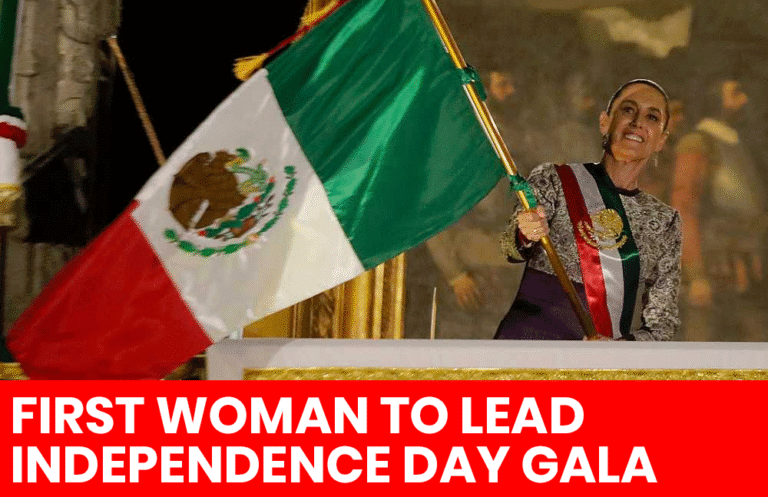 Mexico Marks Independence Day with First Female President Leading Historic Cry