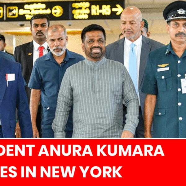 President Anura Kumara Dissanayake Arrives in New York for UNGA 80th Sessions