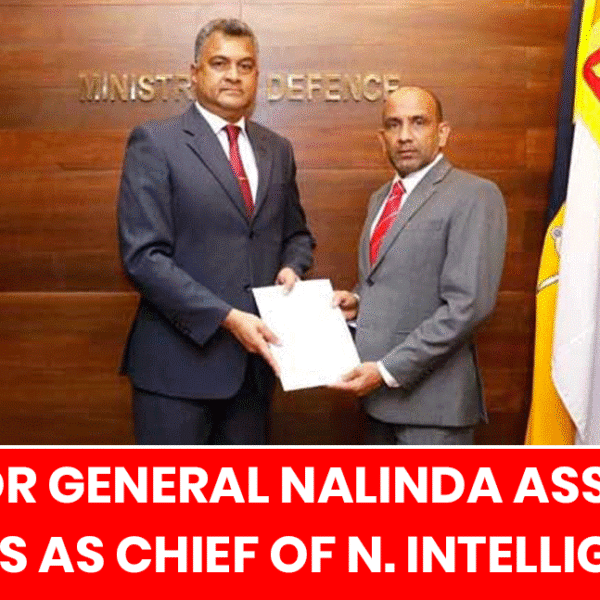 Major General (Retd) Nalinda Niyangoda Assumes Duties as Chief of National Intelligence