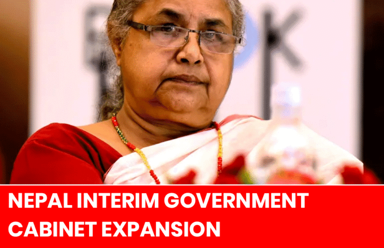 Nepal’s Interim Government Expands Cabinet with Youth-Centric Appointments
