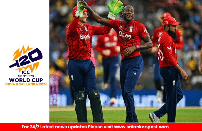 England Beat Pakistan by Two Wickets to Secure T20 World Cup Semi-Final Spot