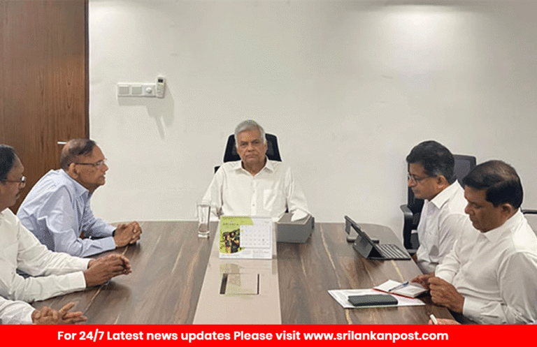 Opposition Parties Hold High-Level Talks with Ranil Wickremesinghe