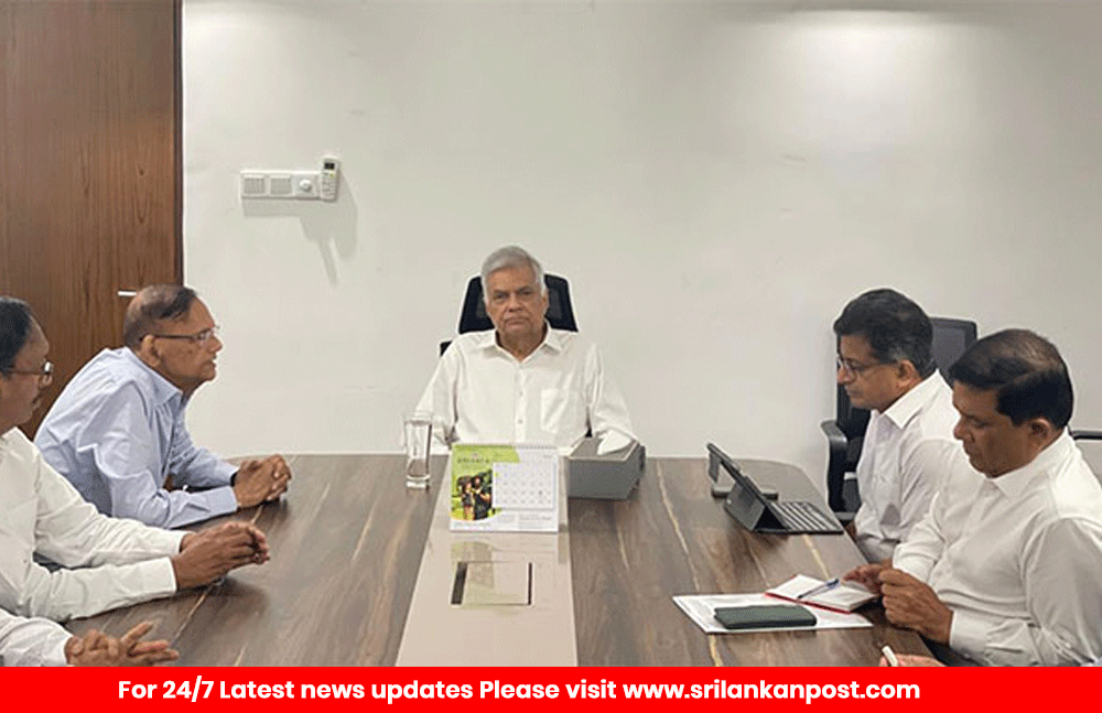 Opposition Parties Hold High-Level Talks with Ranil Wickremesinghe