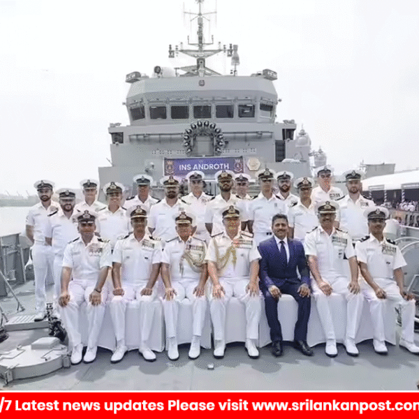 INS Tarangini Arrives in Sri Lanka for Joint Naval Training