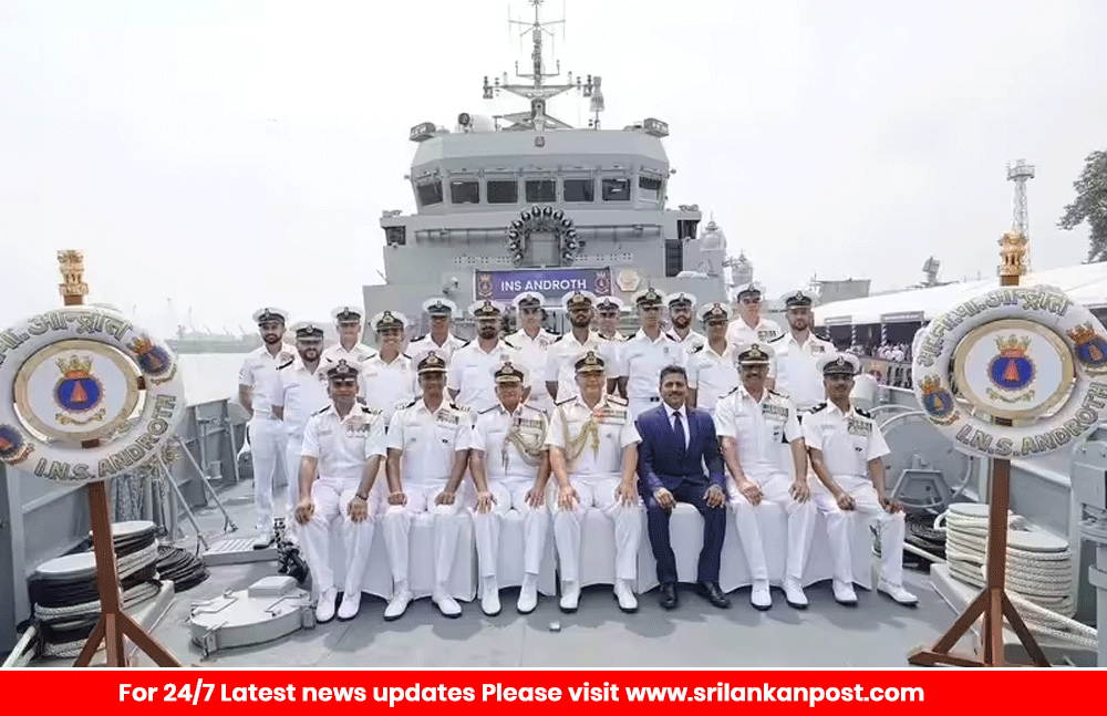 INS Tarangini Arrives in Sri Lanka for Joint…