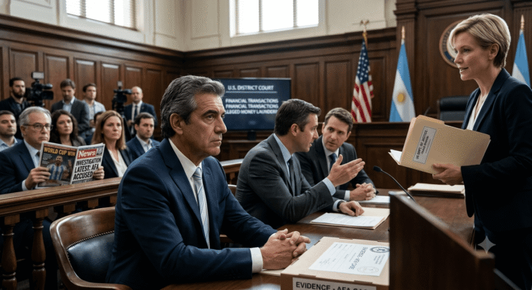 Argentina Football Association faces a US investigation over alleged fraud and money laundering involving hundreds of millions of dollars in financial transactions.