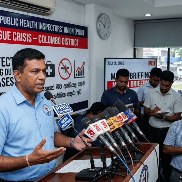 Eight Colombo Public Health Inspectors Contract Dengue During Prevention Operations
