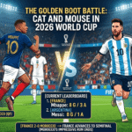 Kylian Mbappe moves to the top of the FIFA World Cup 2026 Golden Boot race after scoring in France's 2-0 victory over Morocco, edging Lionel Messi on assists.