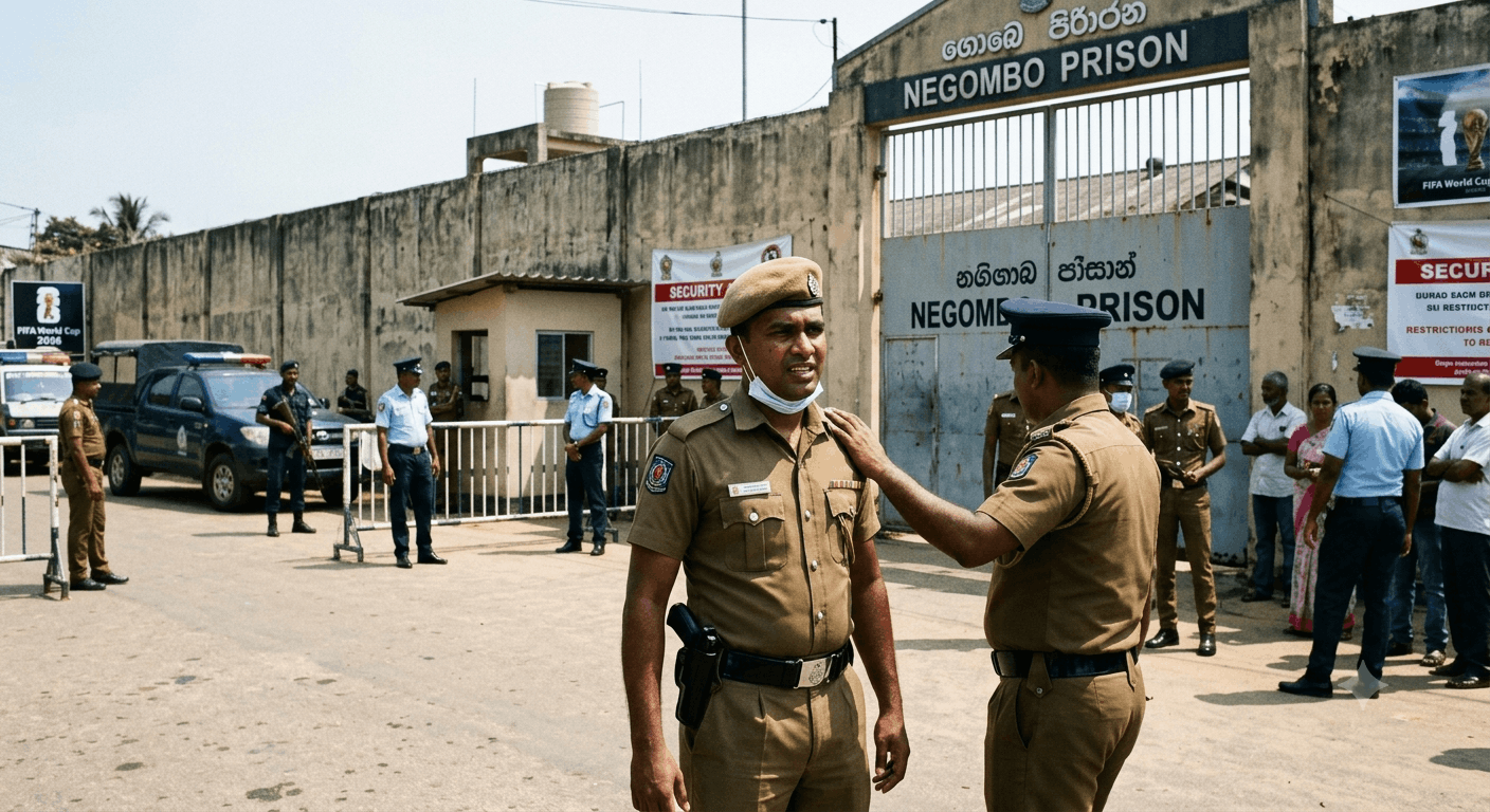 A prison officer who opened fire during the Negombo Prison riot has reportedly received death threats, while the CID continues investigations into the incident.