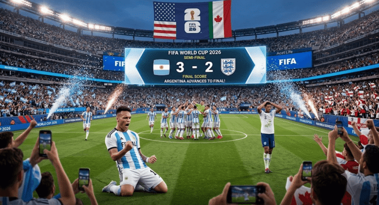 Argentina Reach FIFA World Cup 2026 Final After Dramatic Victory Over England