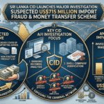 CID Investigates US$715 Million Suspected Import Fraud and Money Transfer Scheme in Sri Lanka