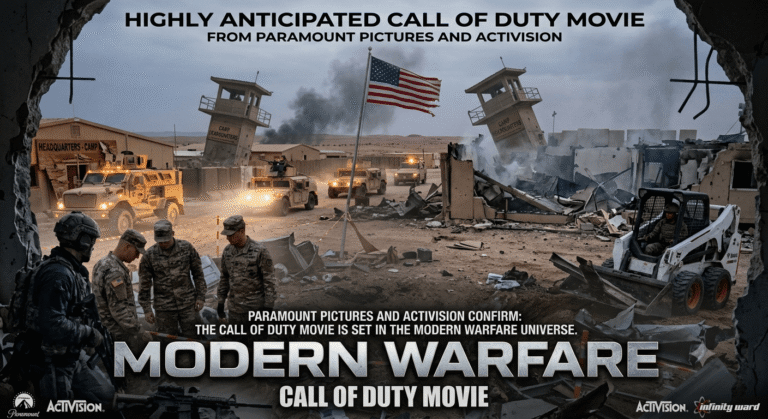 Paramount Pictures and Activision confirm the upcoming Call of Duty movie will be set in the Modern Warfare universe, releasing on June 30, 2028.