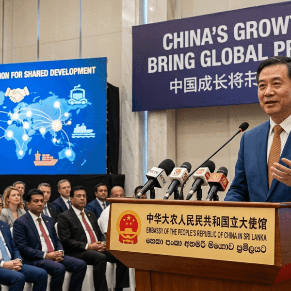 Chinese Ambassador Qi Zhenhong Says China’s Growth Will Bring Global Prosperity