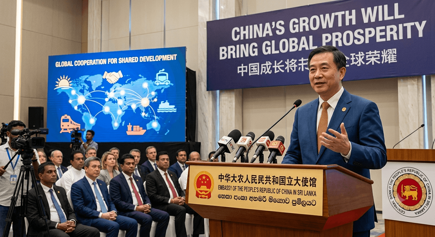 Chinese Ambassador Qi Zhenhong Says China’s Growth Will&hellip;