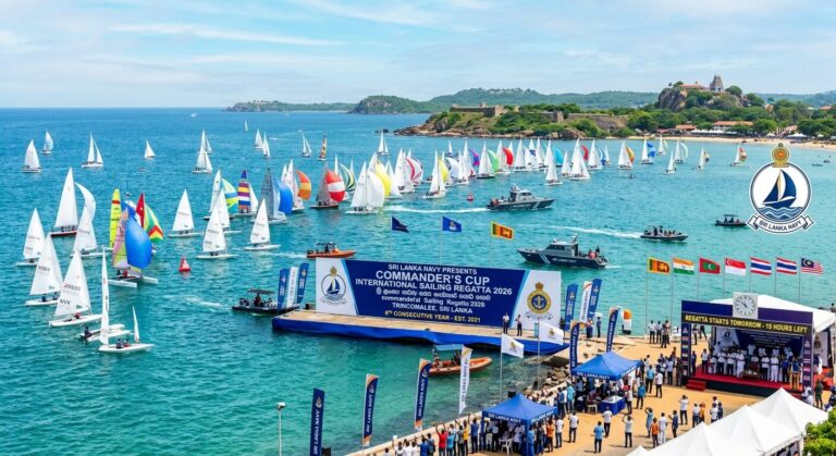 Commander’s Cup International Sailing Regatta 2026 to Begin in Trincomalee
