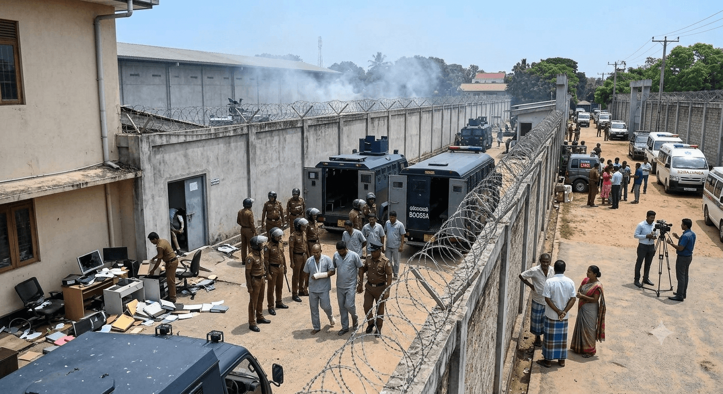 Two Inmates Killed as Prison Unrest Spreads from Magazine Prison to Kuruwita