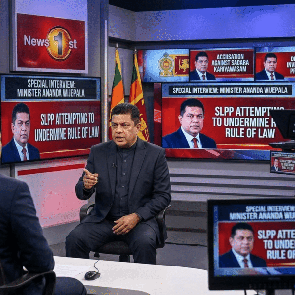 Minister Ananda Wijepala Accuses SLPP of Attempting to Undermine Rule of Law
