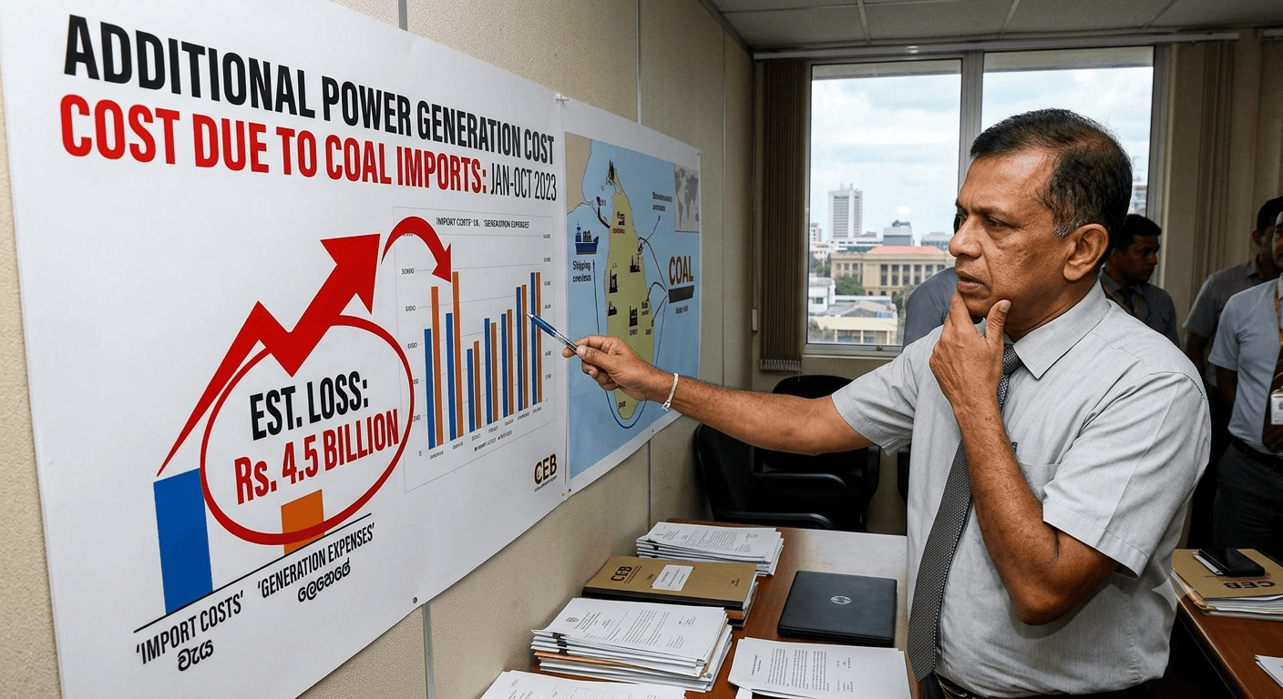 Questionable Coal Imports Cost Sri Lanka Rs. 4.5…