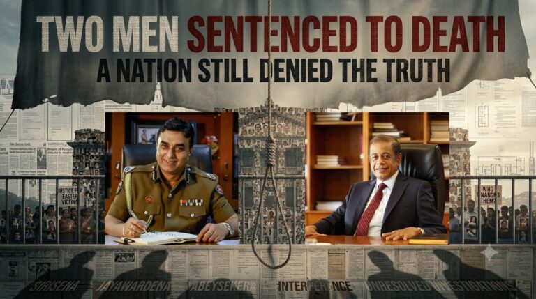 Two Men Sentenced to Death, a Nation Still Denied the Truth