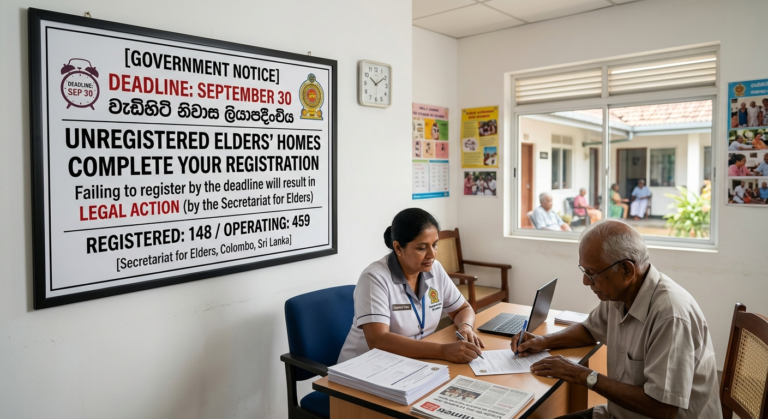 Unregistered Elders’ Homes Given Until September 30 to Complete Registration