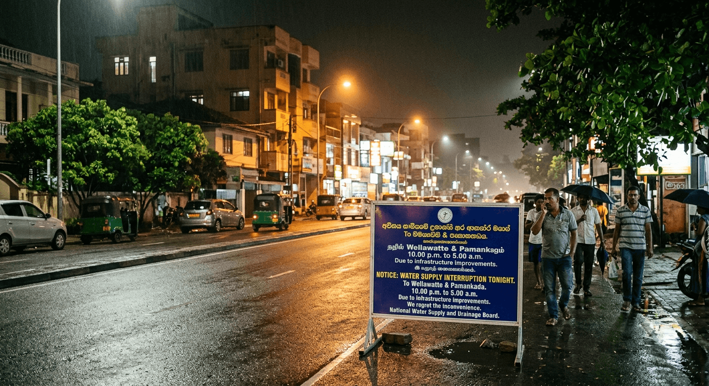 wellawatte-pamankada-water-cut-seven-hours-upgrade-work